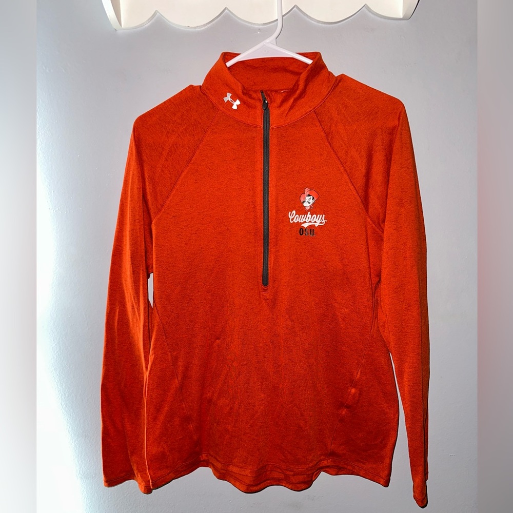 UA Quarter Zip OSU Cowboys
